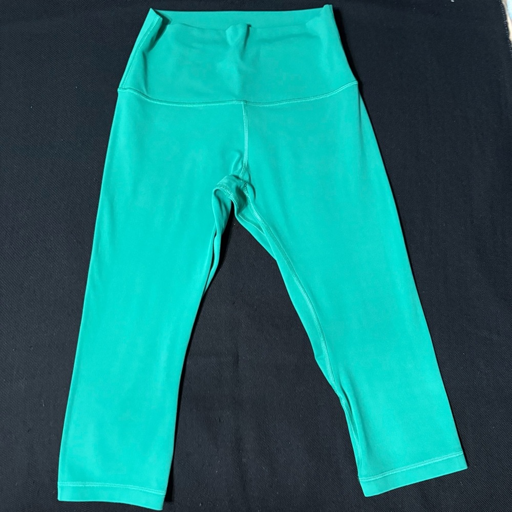 Lululemon Align Cropped Leggings 17” - Cascadia Green